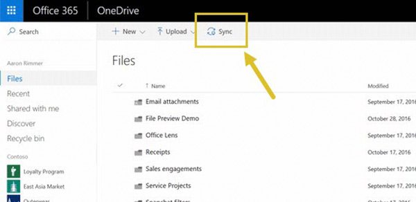 sharepoint sync client sync window