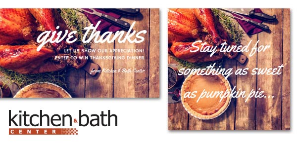 kitchen & bath giveaway campaign