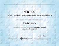 Kentico Development and Integration Competency