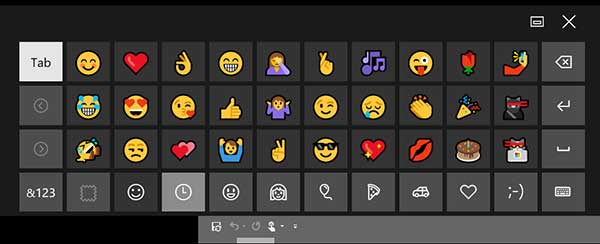windows 10 anniversary update emojis
