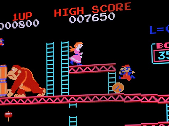 Image of Donkey Kong Arcade Game