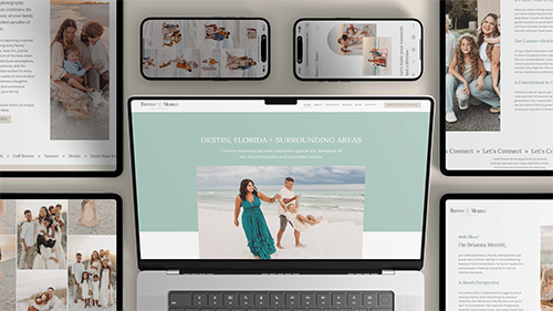 Brianna Merritt Photography Website