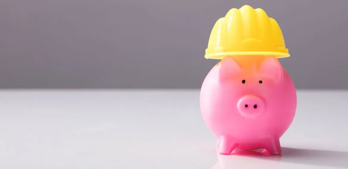 Piggy Bank in Hardhat