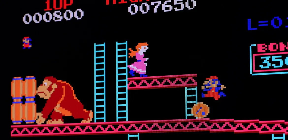 Image of Donkey Kong Arcade Game