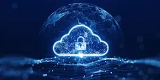 Cloud security graphic