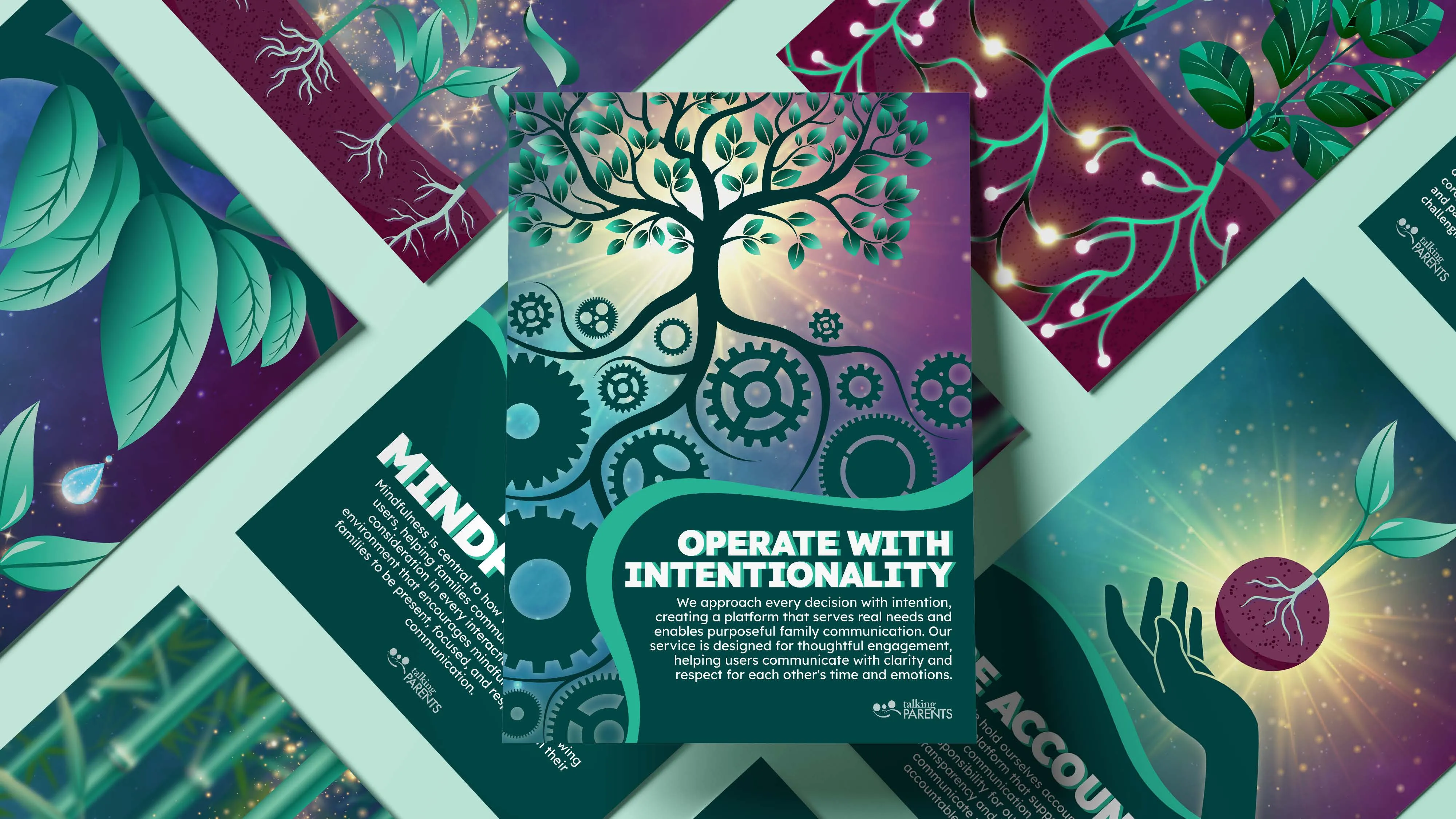 TalkingParents Core Value Posters