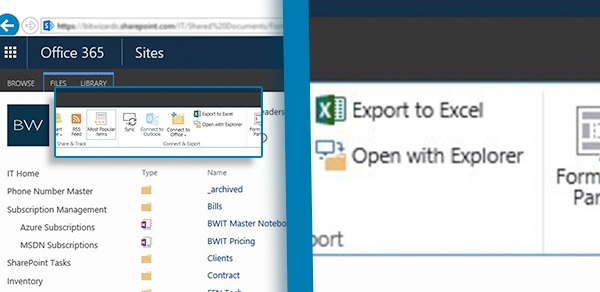 sharepoint open with explorer window
