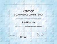 Kentico E-Commerce Competency