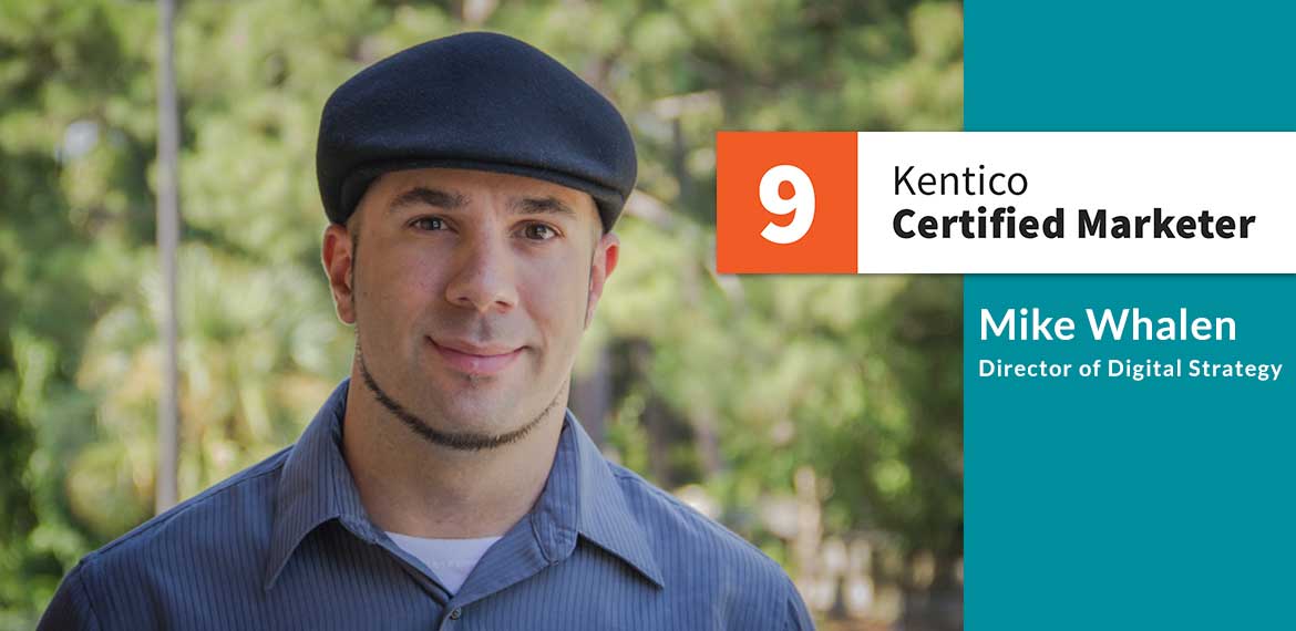 kentico certified marketer
