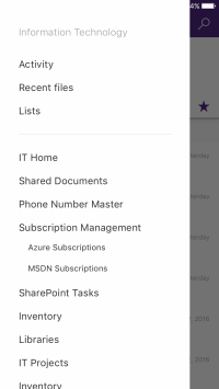 microsoft sharepoint app for iphone