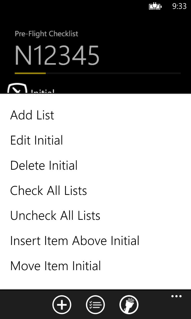 CrossCheck Specific Plane