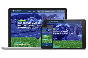 ZT Motors Football Camp Website