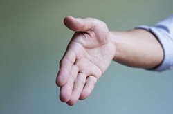 business hand shake