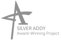 silver addy award-winning video project