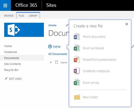 sharepoint window